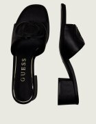 GUESS De piele șlapi cu toc gros CERINNA