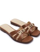 GUESS De piele șlapi Lady Ronii