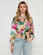 GUESS De satin cămașă JUN | Cropped Fit