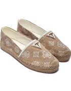 GUESS Espadrile Jolandon cu adaos de piele