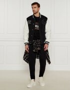 GUESS Geacă bomber VERSITY | Regular Fit cu adaos de piele
