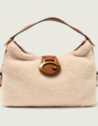 GUESS Geantă pe umăr CAMDEN | shearling