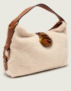 GUESS Geantă pe umăr CAMDEN | shearling