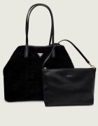 GUESS Geantă shopper 2 în 1 Victtoria | shearling
