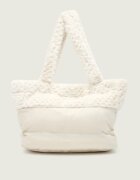 GUESS Geantă shopper SVEVA | shearling