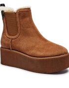 GUESS Ghete chelsea JILAINE2 | shearling | piele întoarsă