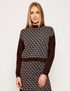 GUESS Guler înalt 1981 Ankle | Loose fit cu adaos de lână