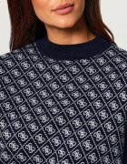 GUESS Guler înalt AUBREY | Loose fit cu adaos de lână