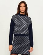 GUESS Guler înalt AUBREY | Loose fit cu adaos de lână