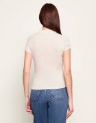 GUESS Guler înalt TINA | Slim Fit | cu adaos de mătase și lână