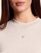 GUESS Guler înalt TINA | Slim Fit | cu adaos de mătase și lână