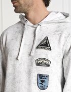 GUESS Hanorac HEAVY FINCH WASHD PATCHES | Regular Fit