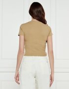 GUESS JEANS Bluză SNAP EMBRO | Cropped Fit