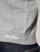 GUESS JEANS Cardigan | Cropped Fit cu adaos de lână