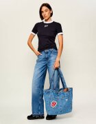 GUESS JEANS De blugi geantă shopper | x The Rolling Stones