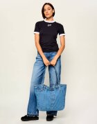 GUESS JEANS De blugi geantă shopper | x The Rolling Stones