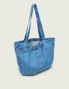 GUESS JEANS De blugi geantă shopper | x The Rolling Stones
