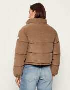 GUESS JEANS Geacă | Cropped Fit | catifea reiată
