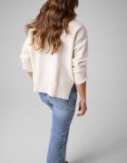 GUESS JEANS Guler înalt | Loose fit cu adaos de lână