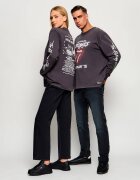 GUESS JEANS Longsleeve Rock | x The Rolling Stones | Oversize fit