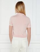 GUESS JEANS Polo CARDI | Cropped Fit cu adaos de mătase