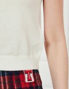 GUESS JEANS Polo CARDI | Cropped Fit cu adaos de mătase