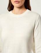 GUESS JEANS Pulover | regular fit cu adaos de mătase