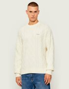 GUESS JEANS Pulover | Relaxed fit cu adaos de lână