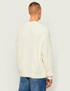 GUESS JEANS Pulover | Relaxed fit cu adaos de lână