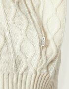 GUESS JEANS Pulover | Relaxed fit cu adaos de lână