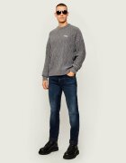 GUESS JEANS Pulover | Relaxed fit cu adaos de lână