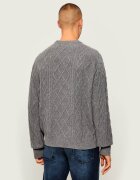 GUESS JEANS Pulover | Relaxed fit cu adaos de lână