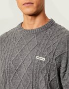 GUESS JEANS Pulover | Relaxed fit cu adaos de lână