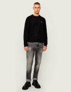 GUESS JEANS Pulover | Relaxed fit cu adaos de lână