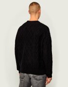 GUESS JEANS Pulover | Relaxed fit cu adaos de lână