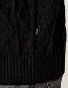 GUESS JEANS Pulover | Relaxed fit cu adaos de lână
