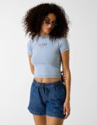 GUESS JEANS Tricou Baby Baker | Cropped Fit