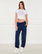 GUESS JEANS Tricou BABY RACKET | Cropped Fit