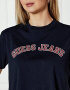 GUESS JEANS Tricou COLLEGIATE | Cropped Fit