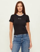GUESS JEANS Tricou EMBRO RINGER | Slim Fit