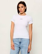 GUESS JEANS Tricou Embro | Slim Fit