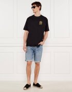 GUESS JEANS Tricou Embroide | Oversize fit
