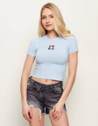 GUESS JEANS Tricou I LOVE | Slim Fit