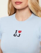 GUESS JEANS Tricou I LOVE | Slim Fit