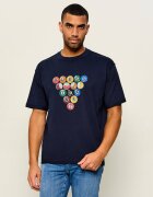 GUESS JEANS Tricou Pool Ball | Oversize fit