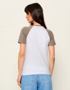 GUESS JEANS Tricou Raglan | Slim Fit
