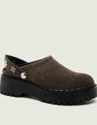 GUESS Mule 2 în 1 Wenna2 | piele întoarsă