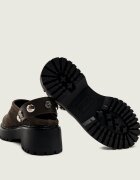 GUESS Mule 2 în 1 Wenna2 | piele întoarsă