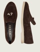 GUESS Pantofi loafer Aryanai | piele întoarsă