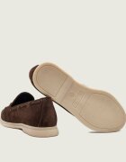 GUESS Pantofi loafer Aryanai | piele întoarsă